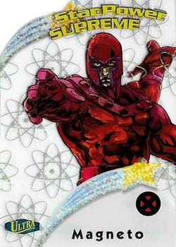 2015 Fleer Retro Marvel - 1997-98 Fleer Ultra Star Power Acetate #9 Magneto Front