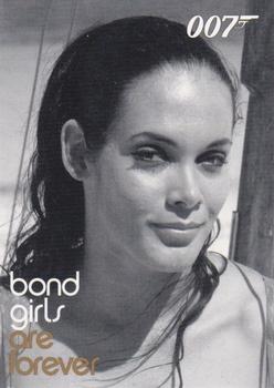 2008 Rittenhouse James Bond In Motion - Bond Girls are Forever #BG62 Paula Caplan Front