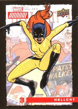 2016 Upper Deck Marvel Annual - Gold #3 Hellcat Front