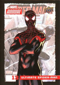2016 Upper Deck Marvel Annual - Gold #13 Ultimate Spider-Man Front