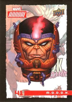 2016 Upper Deck Marvel Annual - Gold #41 M.O.D.O.K. Front