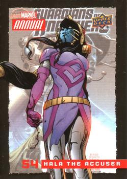 2016 Upper Deck Marvel Annual - Gold #54 Hala the Accuser Front