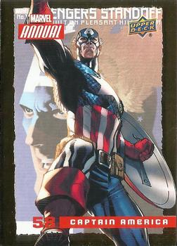 2016 Upper Deck Marvel Annual - Gold #58 Captain America Front