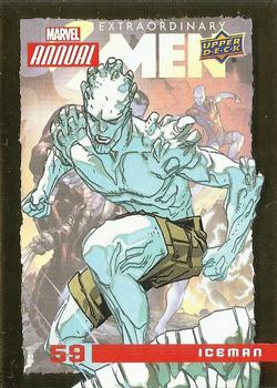 2016 Upper Deck Marvel Annual - Gold #59 Iceman Front
