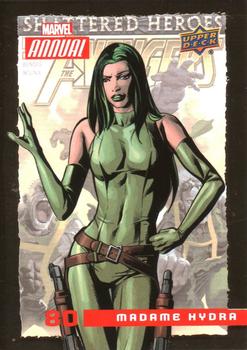 2016 Upper Deck Marvel Annual - Gold #80 Madame Hydra Front