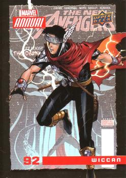 2016 Upper Deck Marvel Annual - Gold #92 Wiccan Front