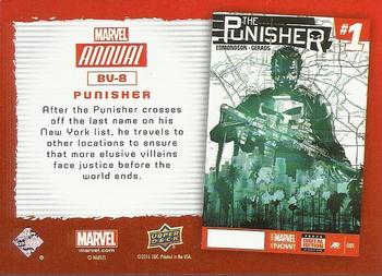 2016 Upper Deck Marvel Annual - Base Variants #BV-8 Punisher Back