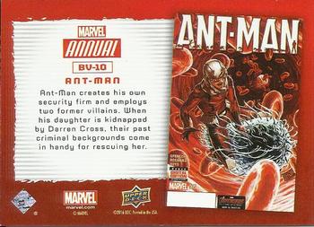 2016 Upper Deck Marvel Annual - Base Variants #BV-10 Ant-Man Back
