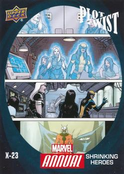 2016 Upper Deck Marvel Annual - Plot Twist #PT-3 X-23 Front