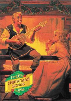 1995 Fleer Christmas - Christmas Songs #4 Deck The Halls Front