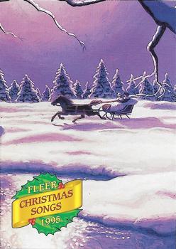 1995 Fleer Christmas - Christmas Songs #5 Jingle Bells Front
