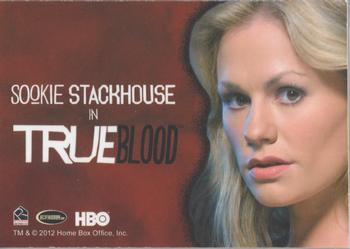 2012 Rittenhouse True Blood Premiere - Shadowbox #NNO Sookie Stackhouse Back