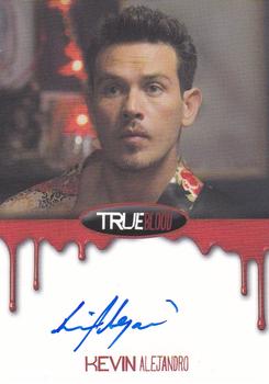 2012 Rittenhouse True Blood Premiere - Bordered Autographs #NNO Kevin Alejandro Front