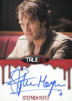 2012 Rittenhouse True Blood Premiere - Bordered Autographs #NNO Stephen Moyer Front