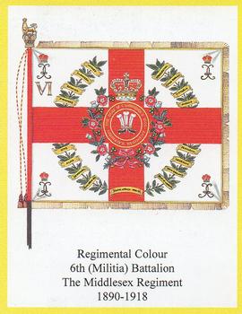 2007 Regimental Colours : The Middlesex Regiment (Duke of Cambridge's Own) #2 Regimental Colour 6th Battalion 1890-1918 Front