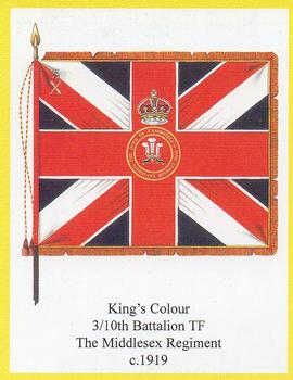 2007 Regimental Colours : The Middlesex Regiment (Duke of Cambridge's Own) #5 King's Colour 3/10th Battalion TF c.1919 Front