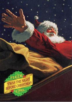 1995 Fleer Christmas - Golden Memories #1 'Twas the Night Before Christmas Front