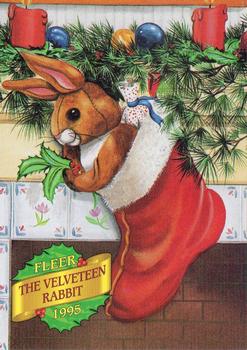 1995 Fleer Christmas - Golden Memories #1 The Velveteen Rabbit Front