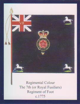 2013 Regimental Colours : Miscellaneous Colours #2 Regimental Colour 7th Foot 1770-1775 Front
