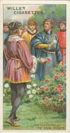 1912 Wills's Historic Events #15 The Plucking of the Rival Roses Front