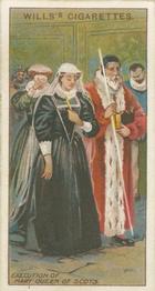 1912 Wills's Historic Events #25 The Execution of Mary, Queen of Scots Front