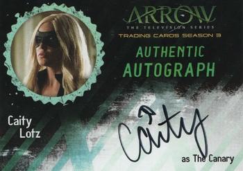2017 Cryptozoic Arrow Season 3 - Autographs #CL2 Caity Lotz Front