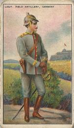 1909-13 Recruit Military Series T81 #NNO Lieut. Field Artillery Germany Front