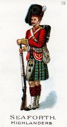 1995 Card Promotions Types of the British Army #19 Seaforth Highlanders Front