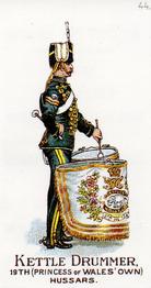 1995 Card Promotions Types of the British Army #44 Kettle Drummer, 19th (Princess of Wales' Own) Hussars Front