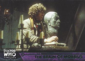 2016 Topps Doctor Who Timeless - Green Foil #23 The Brain of Morbius Front