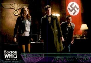 2016 Topps Doctor Who Timeless - Green Foil #80 Let's Kill Hitler Front