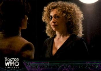 2016 Topps Doctor Who Timeless - Green Foil #82 The Wedding of River Song Front