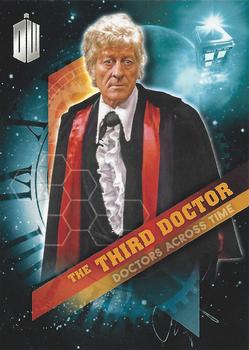 2016 Topps Doctor Who Timeless - The Doctors Across Time #3 The Third Doctor Front