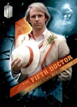 2016 Topps Doctor Who Timeless - The Doctors Across Time #5 The Fifth Doctor Front