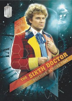 2016 Topps Doctor Who Timeless - The Doctors Across Time #6 The Sixth Doctor Front