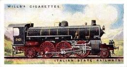 1924 Wills's Railway Engines #39 Italian State Railways Front