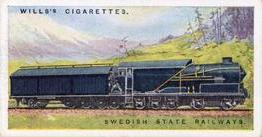 1924 Wills's Railway Engines #50 Swedish State Railways Front