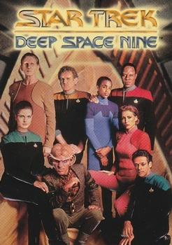 1993 SkyBox Star Trek: Deep Space Nine - Redemption #R1 Star Trek: Deep Space Nine Crew Front