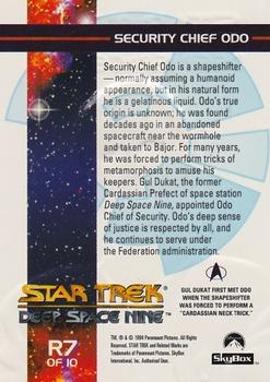 1993 SkyBox Star Trek: Deep Space Nine - Redemption #R7 Security Chief Odo Back