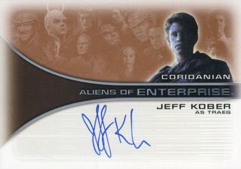2002 Rittenhouse Star Trek Enterprise Season 1 - Aliens of Enterprise Autographs #AA7 Jeff Kober Front