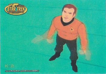 2003 Rittenhouse Star Trek: The Complete Star Trek: Animated Adventures  - Captain Kirk In Motion #K-2 Captain Kirk Front
