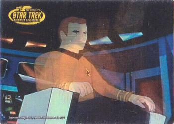 2003 Rittenhouse Star Trek: The Complete Star Trek: Animated Adventures  - Captain Kirk In Motion #K-3 Captain Kirk Front