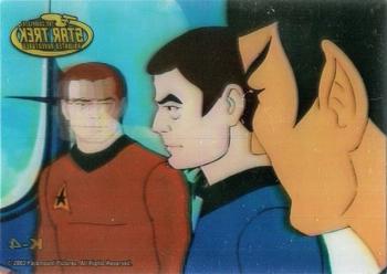 2003 Rittenhouse Star Trek: The Complete Star Trek: Animated Adventures  - Captain Kirk In Motion #K-4 Captain Kirk Back