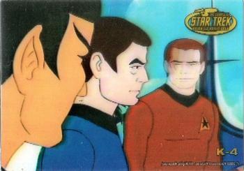 2003 Rittenhouse Star Trek: The Complete Star Trek: Animated Adventures  - Captain Kirk In Motion #K-4 Captain Kirk Front