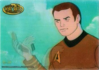 2003 Rittenhouse Star Trek: The Complete Star Trek: Animated Adventures  - Captain Kirk In Motion #K-5 Captain Kirk Back