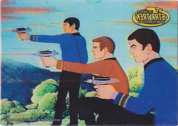 2003 Rittenhouse Star Trek: The Complete Star Trek: Animated Adventures  - Captain Kirk In Motion #K-7 Captain Kirk Back