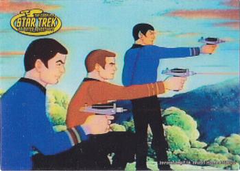 2003 Rittenhouse Star Trek: The Complete Star Trek: Animated Adventures  - Captain Kirk In Motion #K-7 Captain Kirk Front