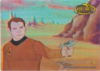 2003 Rittenhouse Star Trek: The Complete Star Trek: Animated Adventures  - Captain Kirk In Motion #K-8 Captain Kirk Back