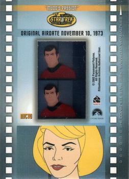 2003 Rittenhouse Star Trek: The Complete Star Trek: Animated Adventures  - Star Trek Micro-Cels #M10 Mudd's Passion Back