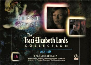 2002 Rittenhouse First Wave: Traci Elizabeth Lords Collection  #L5 Asylum Back